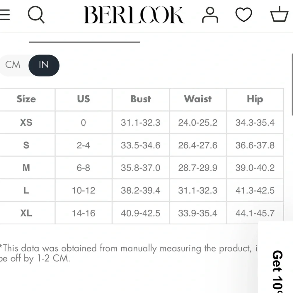 Berlook V Neck Tummy Control One-Piece Swimsuit - Picture 8 of 8